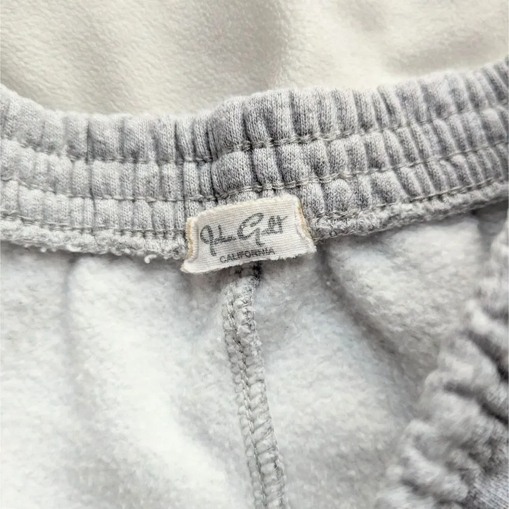 John Galt Brandy Melville Grey Lisette Malibu California Embroidered Shorts